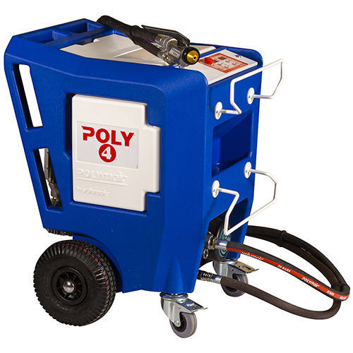 Unidad de proyección móvil - POLYMAIR 4 HVLP - Euromair - de pintura / eléctrica / para revestimientos