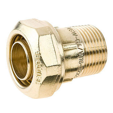 Racor hidráulico - 6601 - BEULCO GmbH & Co. KG - de rosca / de compresión / de latón