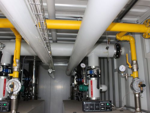 Sala de calderas en contenedor - CTP - Termogamma Energy Solutions