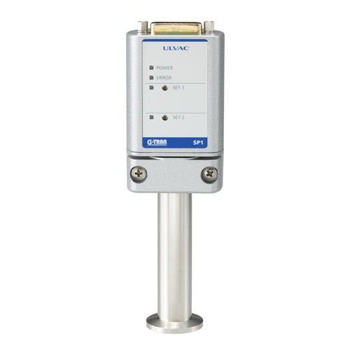 Manómetro de vacío con Pirani - G-TRAN SP1 - ULVAC GmbH - digital
