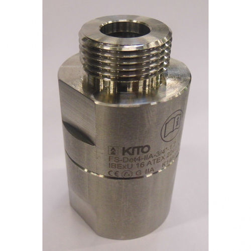 Válvula de seguridad para conducto - FS-Det4-IIA-…-1,2 | G 30 N - KITO Armaturen GmbH - roscado / en línea