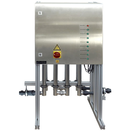 Unidad de desinfección por UV - PURION&reg; PRO MULTIPLANT 2500 / 8 - PURION GmbH - de agua