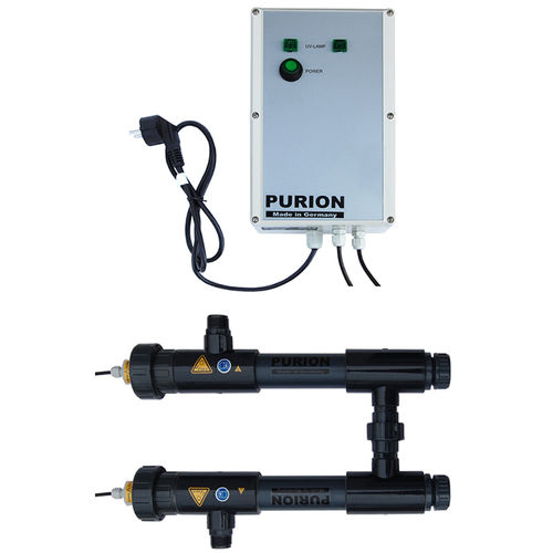 Unidad de desinfección por UV - PURION 1000 DUAL PVC-U - PURION GmbH - de agua