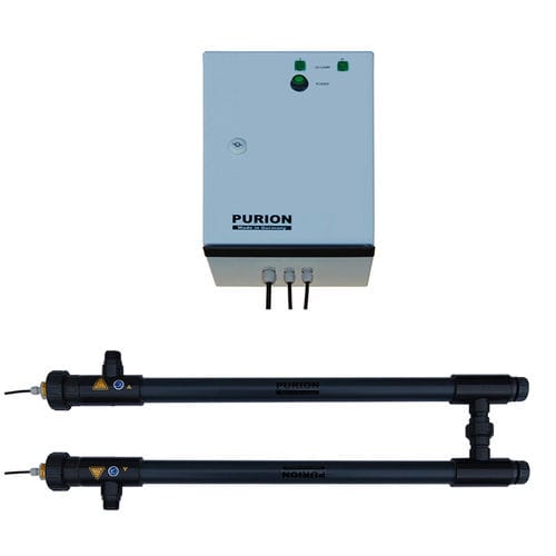 Unidad de desinfección por UV - PURION 2500 DUAL 90 W PVC-U - PURION GmbH - de agua