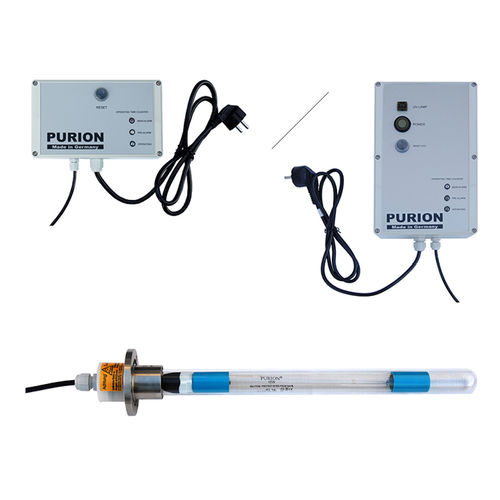 Purificador de aire de techo - UV-SET PURION&reg; 10 W - PURION GmbH - luz ultravioleta