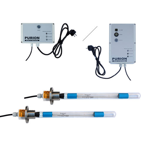 Purificador de aire de techo - UV-SET PURION&reg; 14 W DUAL - PURION GmbH - luz ultravioleta
