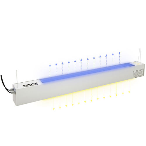 Purificador de aire de techo - AIRPURION DUO 90/39 HUM X - PURION GmbH - luz ultravioleta