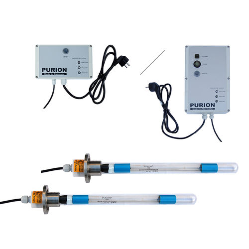 Purificador de aire de techo - UV-SET PURION&reg; 10 W DUAL - PURION GmbH - luz ultravioleta