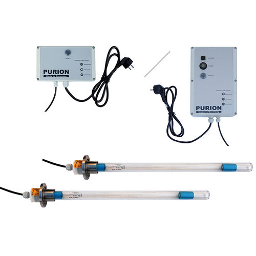 Purificador de aire de techo - UV-SET PURION&reg; 17 W DUAL - PURION GmbH - luz ultravioleta