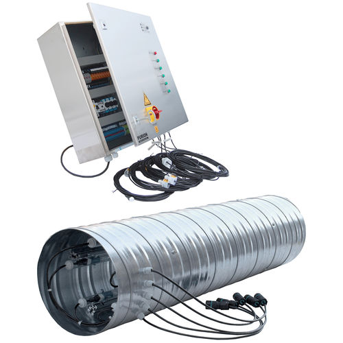 Unidad de climatización empotrable - AIRPURION inline D250 - PURION GmbH - industrial / residencial / para oficina