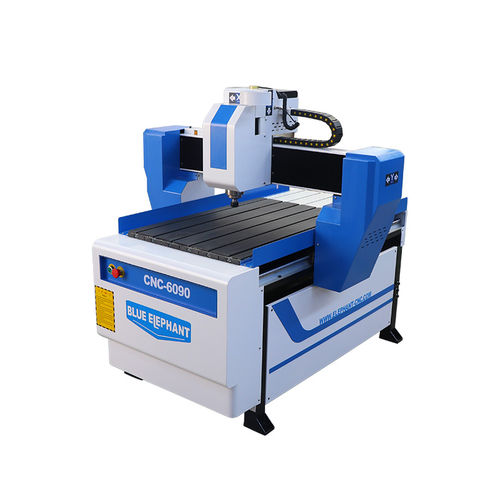 Máquina de grabado con husillos - ELECNC-6090 - Jinan Blue Elephant CNC Machinery Co.,Ltd - para madera / de plástico / de aluminio