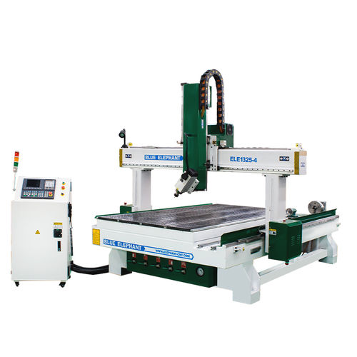 Recortadora CNC - ELECNC-1325-4 - Jinan Blue Elephant CNC Machinery Co.,Ltd - 4 ejes / con husillos / para piedra