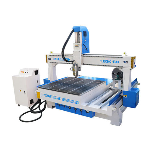 Recortadora CNC - ELECNC-1313 - Jinan Blue Elephant CNC Machinery Co.,Ltd - 4 ejes / con husillos / de caucho