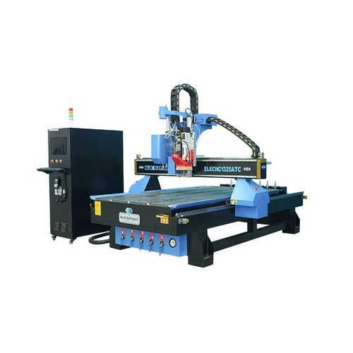 Máquina de corte de cuchilla - ELECNC1325ATC - Jinan Blue Elephant CNC Machinery Co.,Ltd - para caucho / para PVC / para Acryl
