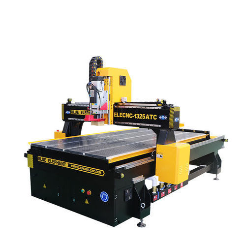 Recortadora CNC - ELECNC-1325ATC - Jinan Blue Elephant CNC Machinery Co.,Ltd - 3 ejes / de un husillo / para acrílico