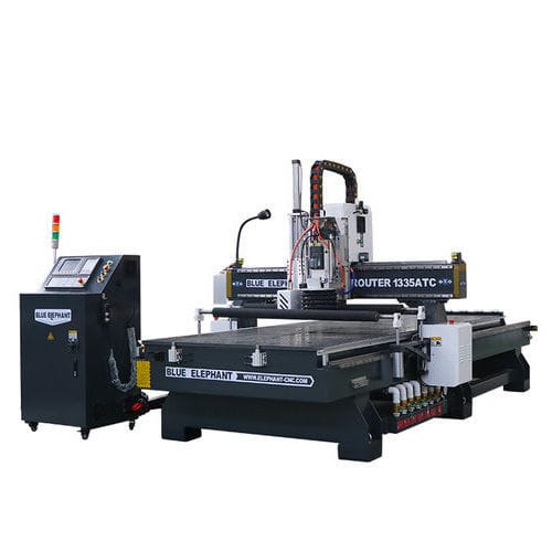 Recortadora CNC - ELECNC-1335 - Jinan Blue Elephant CNC Machinery Co.,Ltd - 3 ejes / de un husillo / para madera