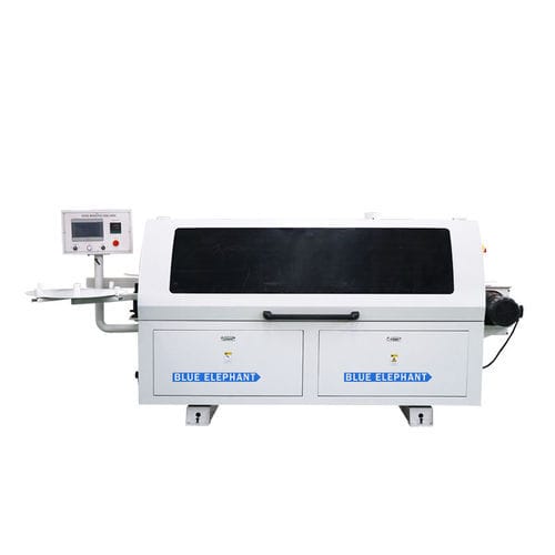 Máquina de colocación de tapacantos enteramente automática - E-50 - Jinan Blue Elephant CNC Machinery Co.,Ltd - para madera / con gran cadencia de trabajo
