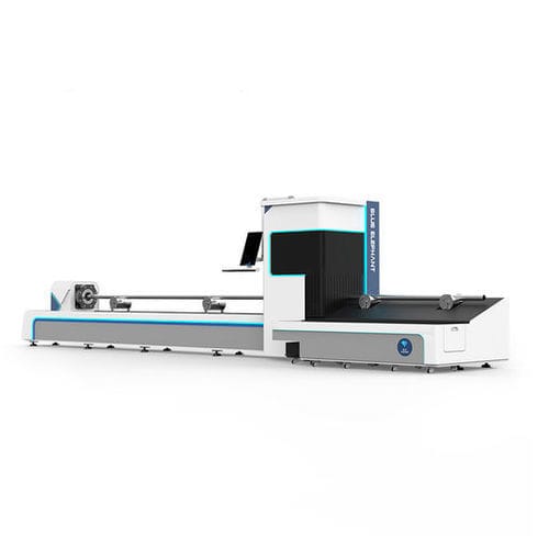 Máquina de corte láser de fibra - ELECNC-6160T - Jinan Blue Elephant CNC Machinery Co.,Ltd - para metal / de tubos / CNC