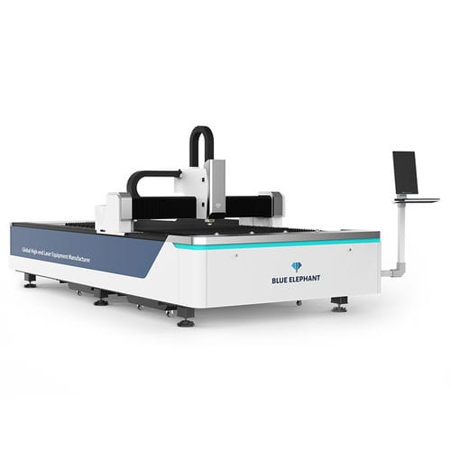 Máquina de corte láser de fibra - ELECNC-1325FL - Jinan Blue Elephant CNC Machinery Co.,Ltd - para aluminio / para acero inoxidable / para acero al carbono