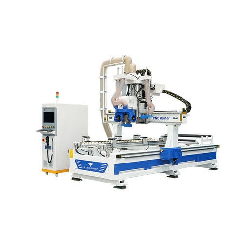 Recortadora CNC - EM3-1025 - Jinan Blue Elephant CNC Machinery Co.,Ltd - 3 ejes / con 4 husillos / para madera