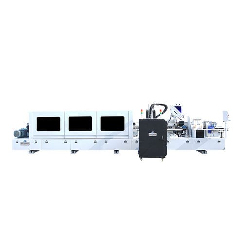 Máquina de colocación de tapacantos automática - E-70JDSR (PUR) - Jinan Blue Elephant CNC Machinery Co.,Ltd - para paneles / para madera / con aplicador de cola