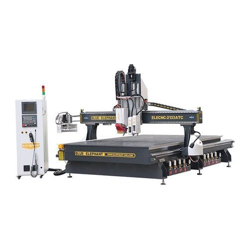 Recortadora CNC - ELECNC-2133 - Jinan Blue Elephant CNC Machinery Co.,Ltd - 3 ejes / con husillos / para acrílico