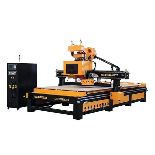 Máquina de grabado con husillos - ELECNC-2040ATC - Jinan Blue Elephant CNC Machinery Co.,Ltd - para madera / industrial / CNC