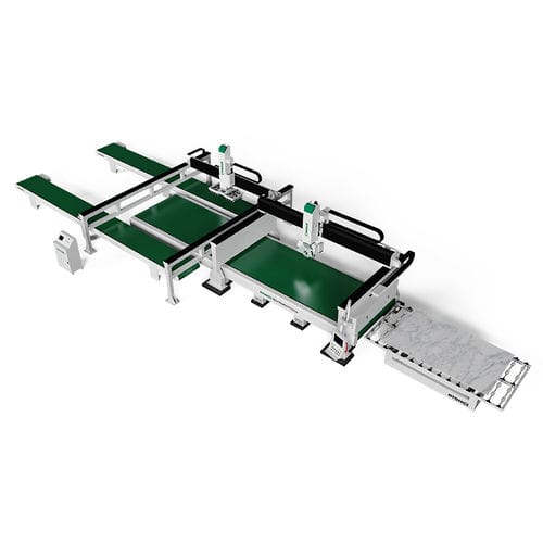 Cortadora de puente CNC - QX3400-5X-SP - Jinan Blue Elephant CNC Machinery Co.,Ltd - 5 ejes / para piedra / para mármol