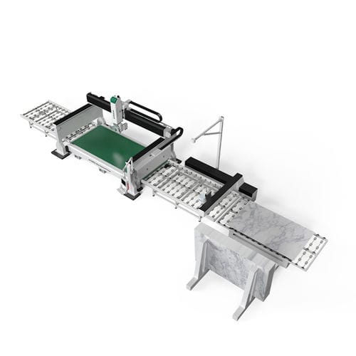 Cortadora de puente CNC - QX3400-5X-LP - Jinan Blue Elephant CNC Machinery Co.,Ltd - 5 ejes / para piedra / para mármol