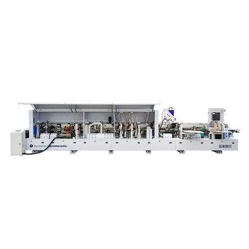 Máquina de colocación de tapacantos automática - E70JDSC - Jinan Blue Elephant CNC Machinery Co.,Ltd - para paneles / con aplicador de cola