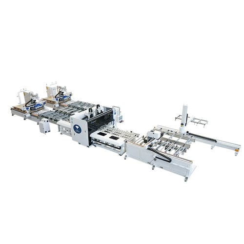 Línea de corte para madera - ET7.2 - Jinan Blue Elephant CNC Machinery Co.,Ltd - de paneles / para puerta / para vidrios