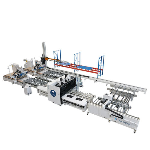 Línea de mecanizado CNC - ET7.2 - Jinan Blue Elephant CNC Machinery Co.,Ltd - para muebles de madera / perforación / de corte