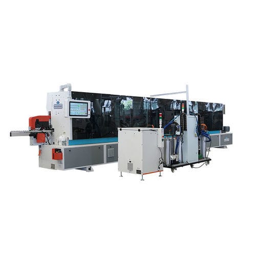 Máquina de colocación de tapacantos automática - E-510 - Jinan Blue Elephant CNC Machinery Co.,Ltd - para mueble / para paneles / para madera
