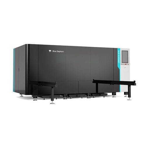 Máquina de corte láser de fibra - 1530Q - Jinan Blue Elephant CNC Machinery Co.,Ltd - para metal / de chapa / compacta