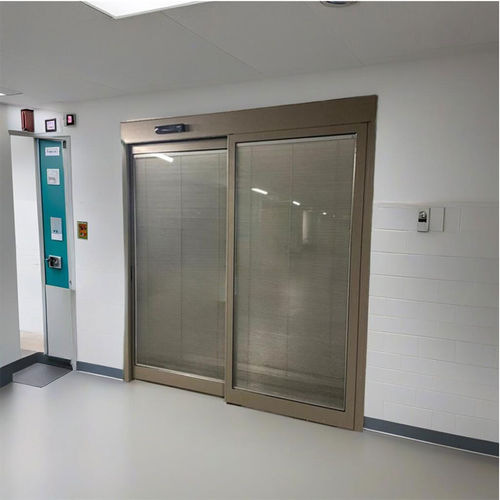 Puerta corredera - iCat® - Rsa kapi LTD - plegable / de vidrio / para interior