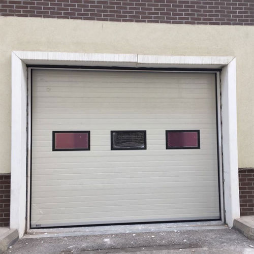 Puerta seccional - iCat® - Rsa kapi LTD - de PVC / para interior / para garaje