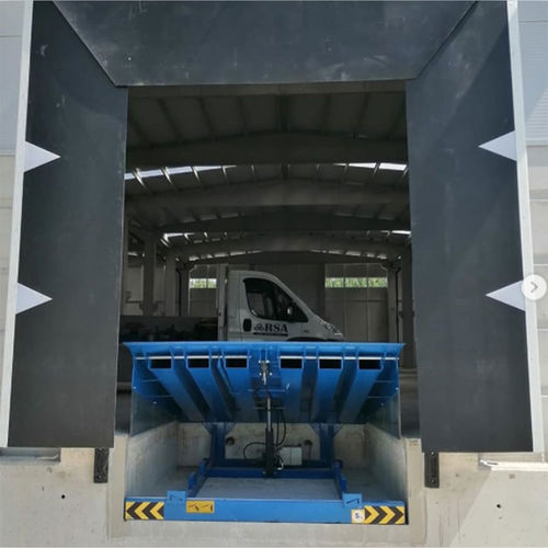 Nivelador de muelle manual - iCat®  - Rsa kapi LTD - hidráulico / vertical / telescópico