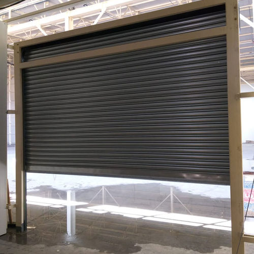 Puerta enrollable - iCat® - Rsa kapi LTD - de acero / para interior / de seguridad