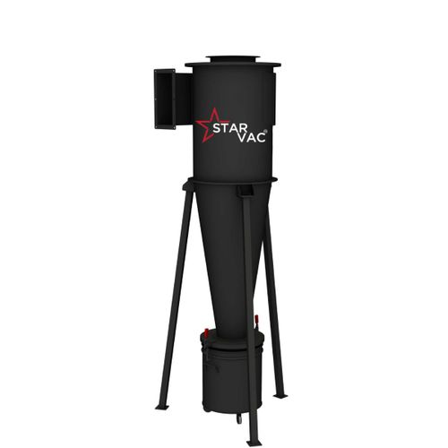 Separador de partículas - VRC75 - Starvac - de ciclón / para la industria del reciclaje / vertical