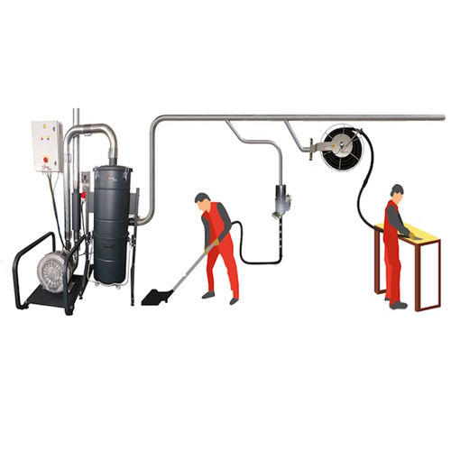 Sistema de vacío centralizado industrial - Starvac - de líquidos / de virutas / de desempolvado