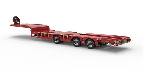 Semirremolque de 3 ejes - Broshuis BV - de acoplamiento / hidráulico / extensible