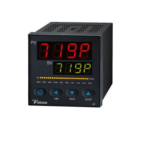 Controlador de temperatura con pantalla LED - AI-719P - Yudian Automation Technology Co., Ltd. - doble visualizador led / analógico / con doble display