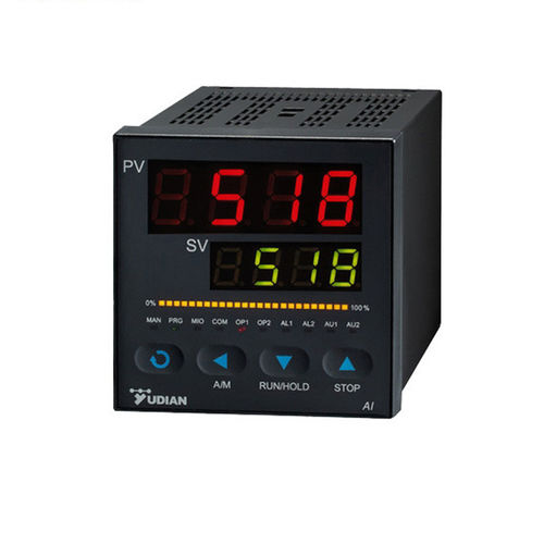 Controlador PID de 4 dígitos - AI-518 - Yudian Automation Technology Co., Ltd. - de 2 líneas / dos líneas / para montaje sobre panel