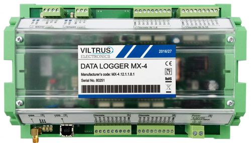 Data logger de corriente - MX-4 - JSC Viltrus - de tensión / antirrobo / USB