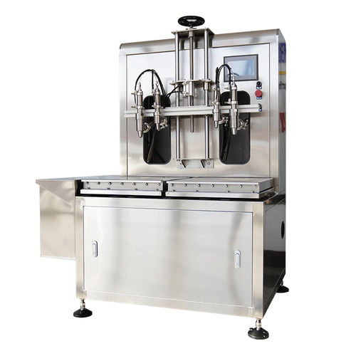 Llenadora de aceite - DFUSS-30 - Shandong Dongtai Machinery Manufacturing Co., Ltd. - semiautomática / de botes / para líquido viscoso