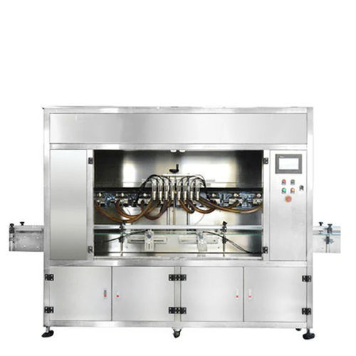 Llenadora con 8 cabezales - Shandong Dongtai Machinery Manufacturing Co., Ltd. - automática / para botellas de vidrio / para frascos