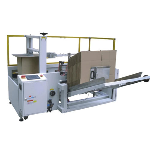 Formadora de cajas de cartón automática - Shandong Dongtai Machinery Manufacturing Co., Ltd. - cinta adhesiva / neumática