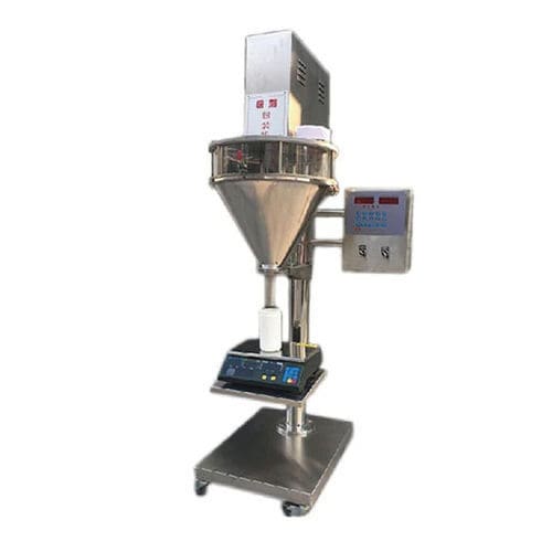 Llenadora con plataforma de pesaje - ZX-F-02E - Shandong Dongtai Machinery Manufacturing Co., Ltd. - semiautomática / de botellas / para frascos