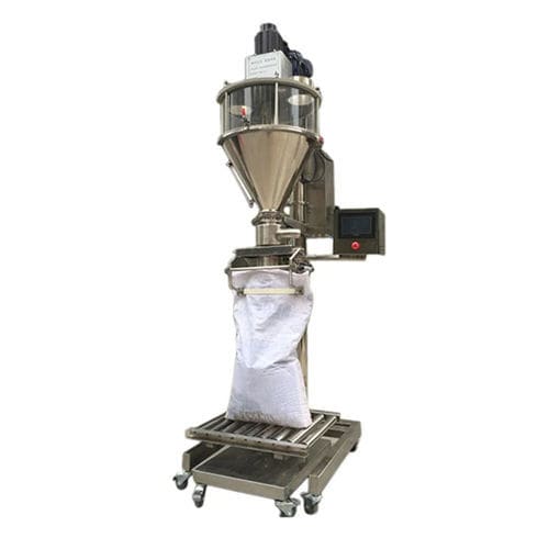 Llenadora ponderal - ZX-F-50 - Shandong Dongtai Machinery Manufacturing Co., Ltd. - semiautomática / de bolsas / para polvo