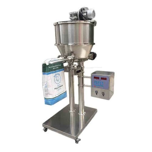 Llenadora para polvo - ZX-F-FK - Shandong Dongtai Machinery Manufacturing Co., Ltd. - semiautomática / para bolsas de válvula / para granulados